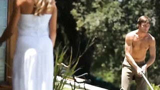 Brandi Love a kertész csávóval baszik