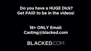 Blacked - Lina Luxa alaposan hátsó bejáratba tolva