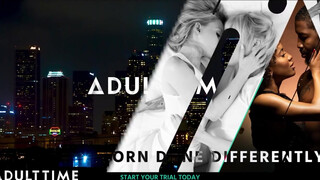 Adult Time - Szőrös muffos fiatal spiné lovagol