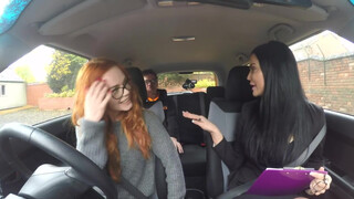 Fake Driving School Marilyn Sugar néger szexy harisnyában