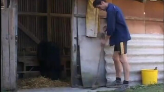 Vidéki érett nő popsiba rakva