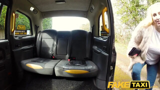 Fake Taxi - Hatalmas tőgyes világos szőke meghágva