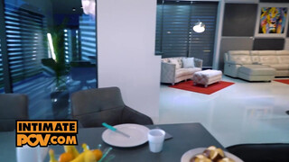 POV - Tiffany Tatum kora reggeli szexelése