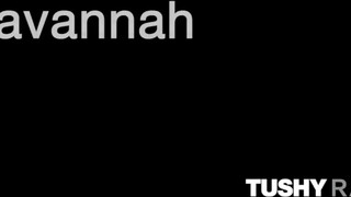 TUSHYRAW - Savannah Bond segglukába csoki pélót tolnak