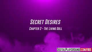 DigitalPlayground - Casey Caslvert fullos fehérneműben lovagol