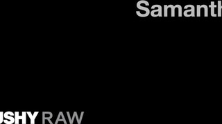 TUSHYRAW - Samantha a fullos méretes didkós nőci