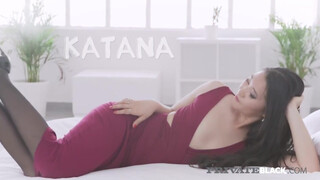 Private Interracial - Katana a japán gyönyörű spiné